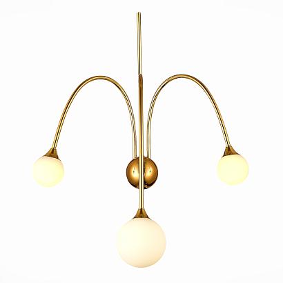 SL1187.201.03 Бра ST-Luce Золотистый/Белый G9 3*5W 4000K