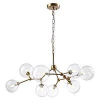 люстра crystal lux maximo sp9 bronze crystal lux 0930/309, доставка по Казахстану 
