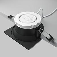 Дополнительная картинка Встраиваемый светильник Technical DL126-GX53-SQ-B Share