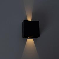Дополнительная картинка Уличный настенный светодиодный светильник Arte Lamp Algol A1445AL-1BK