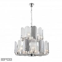 Дополнительная картинка Подвесная люстра iLamp Dolce 15571-12 CR+MULT