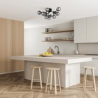 Дополнительная картинка Потолочная люстра  Maytoni MOD545CL-12B