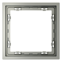 Рамка пластиковая VOLTUM S70 на 1 пост, (сталь) VLS100105 