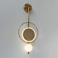 Дополнительная картинка Настенный светильник Arte Lamp POLARIS A2604AP-7GO