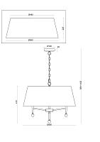 Дополнительная картинка Подвесной светильник Freya FR5190PL-05BS3