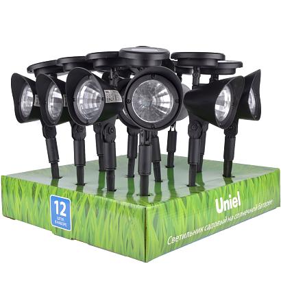 USL-C-691/PT270 FLASH SET12 Садовый светильник на солнечной батарее, в составе набора из 12шт. Белый свет. 1*AA Ni-Cd аккумулятор в/к. IP44. TM Uniel.