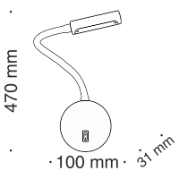 Дополнительная картинка Бра Maytoni Stem C035WL-L3CH3K