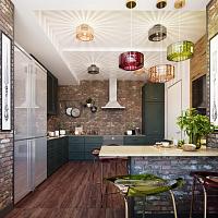 Дополнительная картинка Подвесной светильник Odeon Light Pendant Binga 4782/1