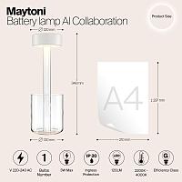 Дополнительная картинка Аккумуляторный светильник Maytoni MOD229TL-L3W3K1