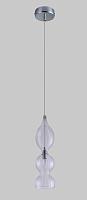 светильник подвесной crystal lux iris sp1 b transparent crystal lux 2075/201, доставка по Казахстану 