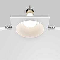 Дополнительная картинка Встраиваемый светильник Technical Gyps modern DL129-GU10-01-W