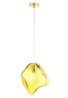 светильник подвесной crystal lux nuestro sp1 gold/amber crystal lux 3421/201, доставка по Казахстану 