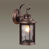 Дополнительная картинка Уличный настенный светильник Odeon Light Nature Mavret 4961/1W