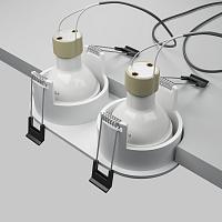 Дополнительная картинка Встраиваемый светильник Technical DL126-02-GU10-W