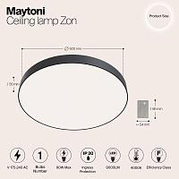 Дополнительная картинка Потолочный светодиодный светильник Maytoni Zon C032CL-L96B4K