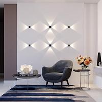 Дополнительная картинка Уличный настенный светодиодный светильник Odeon Light Hightech Miko 4222/4WL