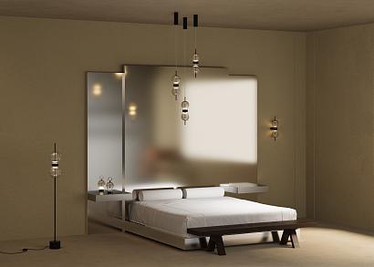 Напольный светильник (торшер) Maytoni MOD478FL-L15B3K Double Moon купить в Алматы svet.kz