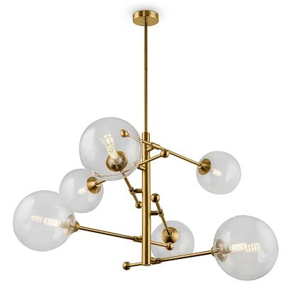 подвесная люстра freya maddison fr5115pl-06bz, доставка по Казахстану 