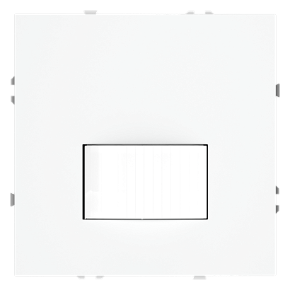 Датчик движения встраиваемый VOLTUM S70, (белый матовый) VLS070502 