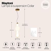 Дополнительная картинка Подвесной светильник Maytoni P069PL-L17G3K
