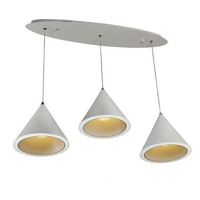 подвесной светодиодный светильник iledex moon wl8858-3a wh, доставка по Казахстану 