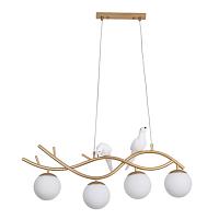 Дополнительная картинка Подвесная люстра Arte Lamp Eltanin A3422SP-4GO