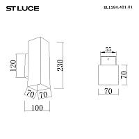 Дополнительная картинка SL1194.401.01 Светильник настенный ST-Luce EARTHY