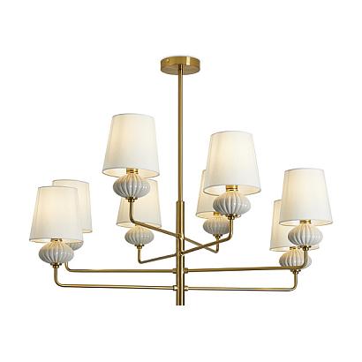 подвесная люстра freya fr2029pl-08bs, доставка по Казахстану 