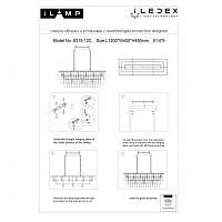 Дополнительная картинка Подвесная люстра iLamp Manhattan P6315-1200 BR