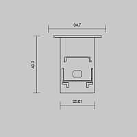 Комплектующие для профиля Led Strip 642054 купить в Алматы svet.kz