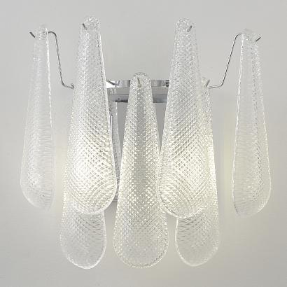 Настенный светильник FONTAIN AP2 CHROME Crystal Lux 1803/402