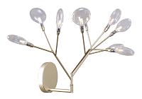 Бра Crystal Lux EVITA AP9 GOLD/TRANSPARENT Crystal Lux 1692/409