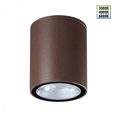 359536 Novotech Светильник ландшафтный с переключ. цветовой температуры IP65 LED 10W 100-240V 3000К\4000К\6000К TUMBLER