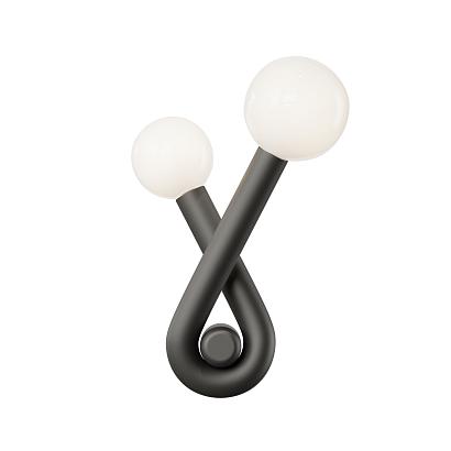 Настенный светильник (бра) Maytoni MOD476WL-02B Vortex