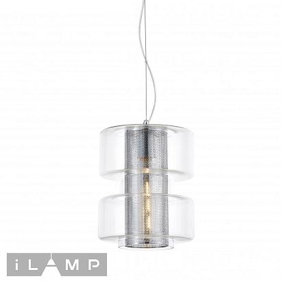 светильник подвесной ilamp brick p7555-1 cr, доставка по Казахстану 