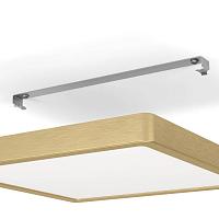 900184 Светодиодный настенно-потолочный светильник FUEVA 5,20,5W(LED), 285x285, 2400lm, 3000K, сталь, латунь