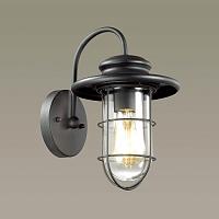 Дополнительная картинка Уличный настенный светильник Odeon Light Nature Helm 4171/1W