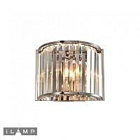Настенный светильник iLamp Qeens W2553-2 Nickel
