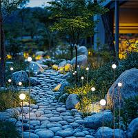 7123/1GLB NATURE Odeon Light Уличный светильник NOTTE
