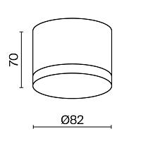 Дополнительная картинка Потолочный светильник Technical C087CL-GX53-W