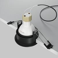 Дополнительная картинка Встраиваемый светильник Technical DL126-GU10-B