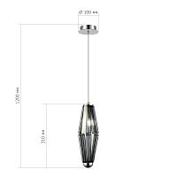 Дополнительная картинка SL1242.103.01 Светильник подвесной ST-Luce CIARA