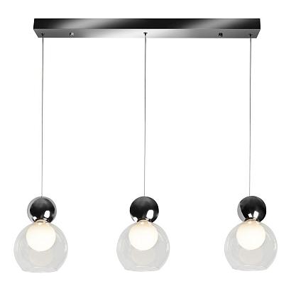 подвесной светодиодный светильник iledex blossom c4476-3l cr, доставка по Казахстану 