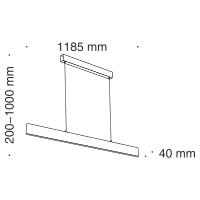 Дополнительная картинка Подвесной светодиодный светильник Maytoni Step P010PL-L30W