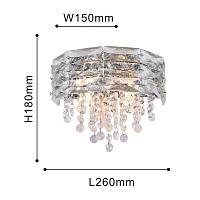Дополнительная картинка Настенный светильник Icicle 4250-2W