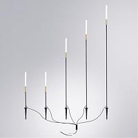 Дополнительная картинка Грунтовый светильник Arte Lamp MUSTER A1083PA-5BK