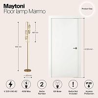 Дополнительная картинка Напольный светильник (торшер) Maytoni MOD099FL-02G