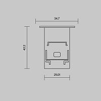 Комплектующие для профиля Led Strip 642054 купить в Алматы svet.kz