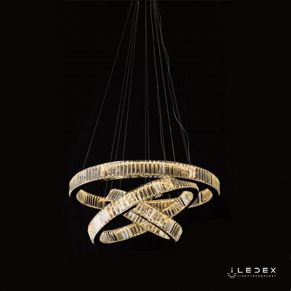 подвесной светильник iledex woodstock  10920p/3-70w-3000k (8/6/4) gold&clear iledex 10920p/3-70w-3000k (8/6/4) gl-cl, доставка по Казахстану 