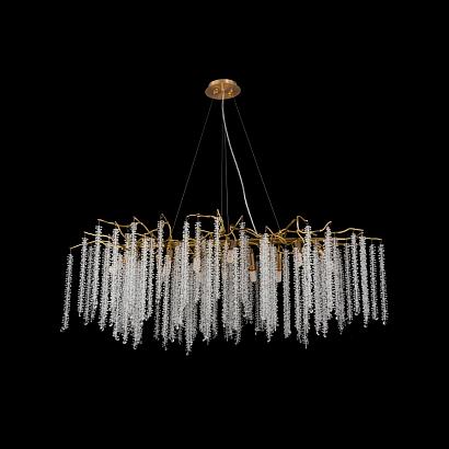 подвесная люстра ilamp savage 8813-l1200 gd, доставка по Казахстану 